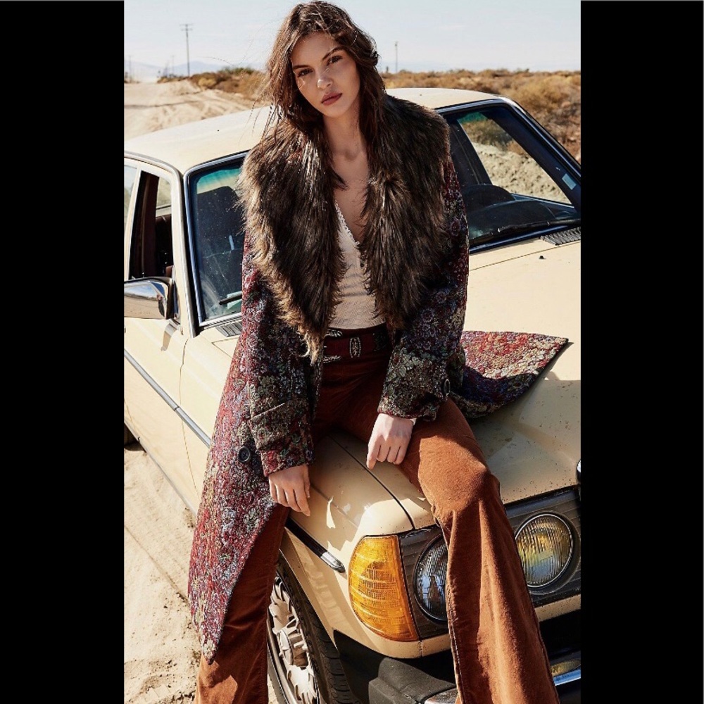 Free People In Good Company Coat. Brand New